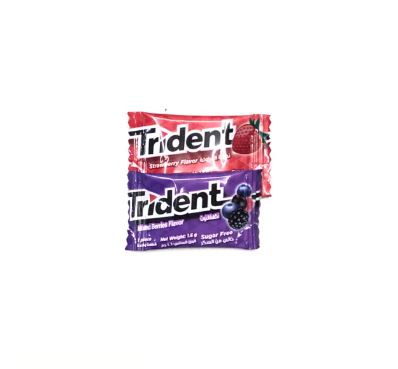 Trident Strawberry/Mixed Berries Flavor Chewing Gum 1 Piece