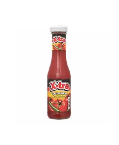 Xtra Hot Tomato Ketchup Small Glass Bottle 340G