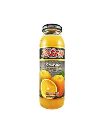 Xtra Orange Juice Glass Bottle 250ML