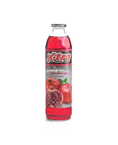 Xtra Pomegranate Juice Glass Bottle 1L