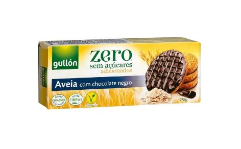 Gullon Aveia Com Chocolate Negro Biscuits Sugar Free 275G