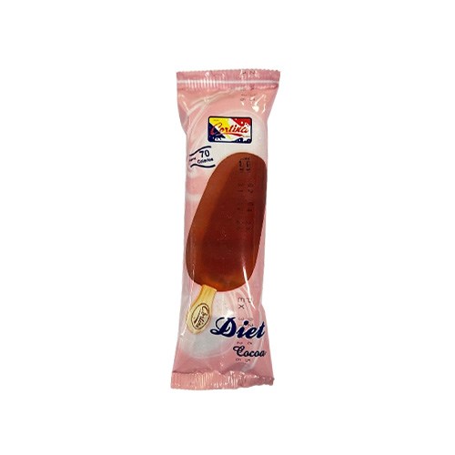 Cortina Diet Chocolate Ice Cream Stick With Cocoa 75ML