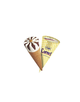Cortina Cornet Vanilla Ice Cream Cone 90ML