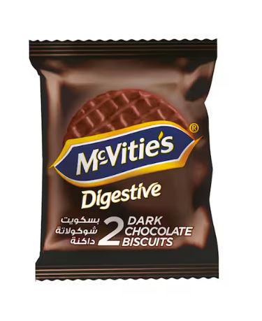 McVitie’s Digestive Dark Chocolate Biscuits 33G