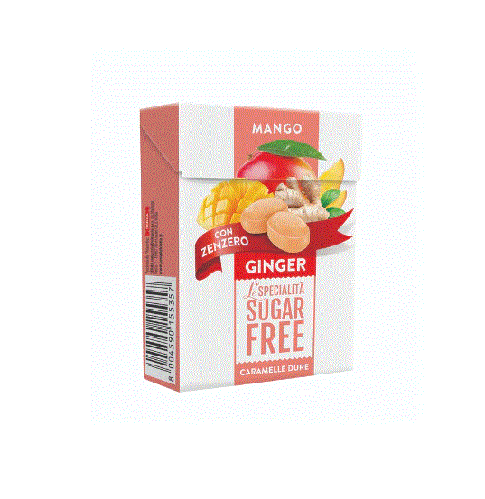 Caramelle Dure Mango Sugar Free Candies 50G