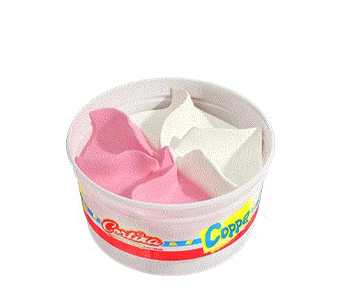 Cortina Coppa Strawberry Ice Cream Cup 70G