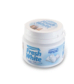 Fresh White Peppermint Sugar Free Gum 77G