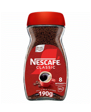 Nescafe Classic Mug Instant Coffee Jar 190G