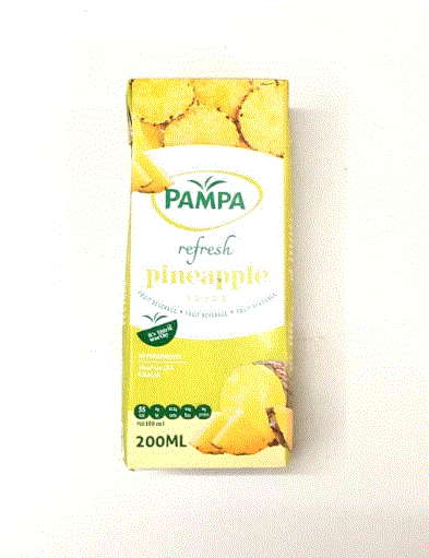 Pampa Refresh Pineapple Juice 200ML