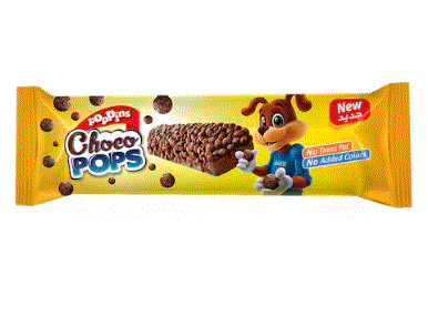 Poppins Choco Pops Cereal Bar 18G