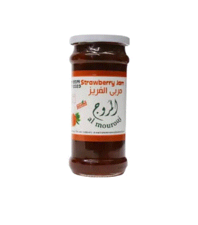Al Mourouj Strawberry Jam Jar 400G