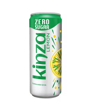 Kinza Zero Sugar Lemon Drink Can 250ML