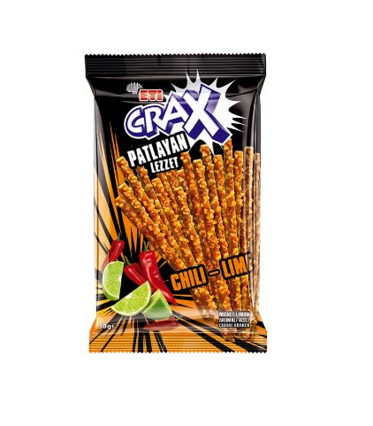 Eti Crax Chili Lime Cubuk 50G