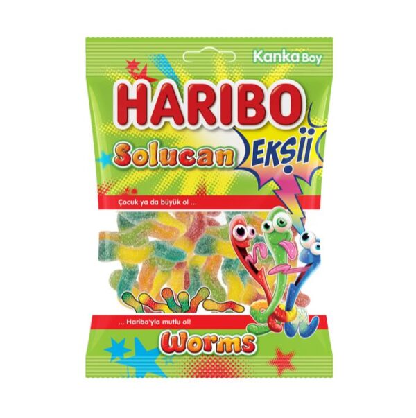 Gum Haribo Solucan Eksii 70G