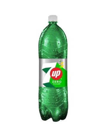 Seven Up Zero Sugar Soft Drink Bottle 1.5L