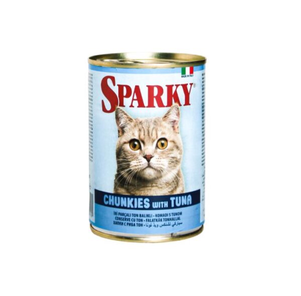 Sparky Cats Chunks With Tuna 415G
