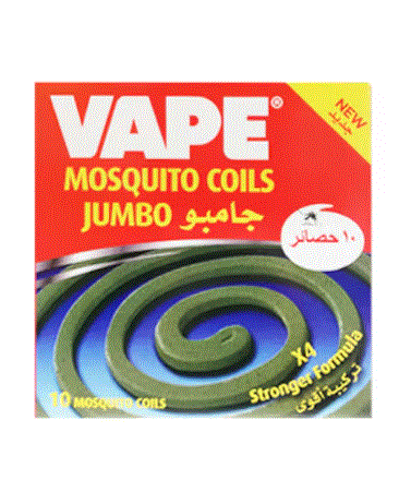 Vape Jumbo Mosquito Coils 10 Pieces