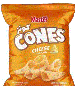Master Cones Cheese Chips 25G
