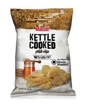 Master Kettle Cooked Honey Mustard Chips 76G