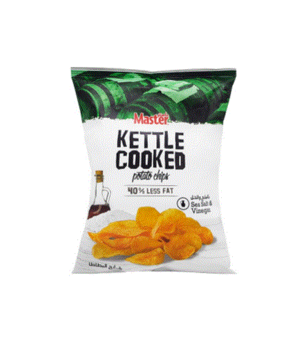 Master Kettle Cooked Sea Salt & Vinegar Chips 76G