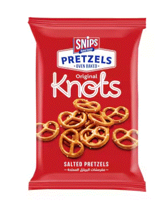 Snips Pretzels Knots Salt 30G