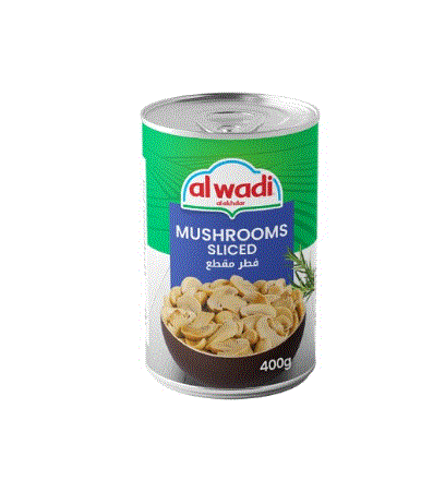 Al Wadi Al Akhdar Sliced Mushrooms 400G
