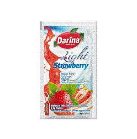 Darina Strawberry Instant Drink Sachet Zero Sugar 12G