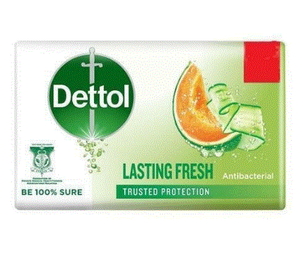 Dettol Lasting Fresh Anti Bacterial Bar Soap 120G