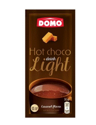 Domo Light Caramel Hot Chocolate Sachet 10G