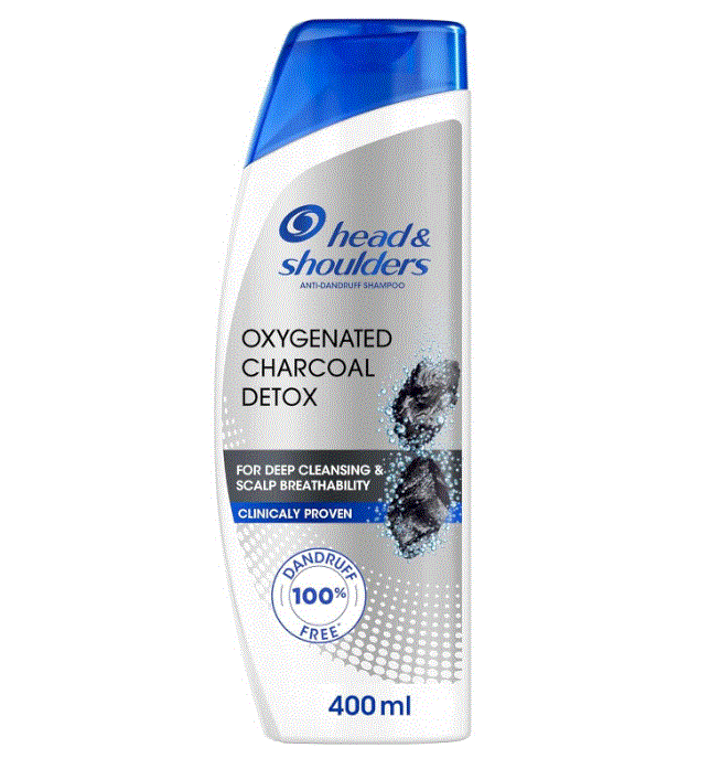 Head & Shoulders Oxygenated Charcoal Detox Shampoo 400ML
