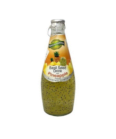 American Harvest Basil Seed Pineapple Juice Drink 290ML