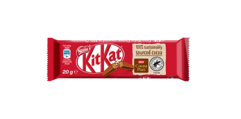 Nestle KitKat Two Fingers Milk Chocolate Bar 20G