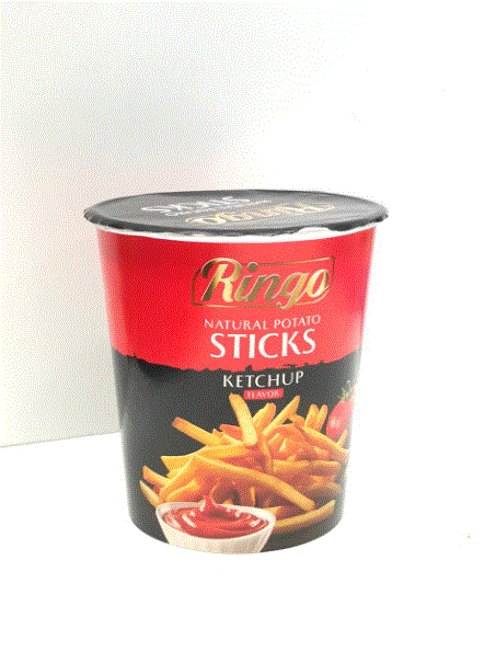 Ringo Natural Potato Sticks Ketchup Chips 45G