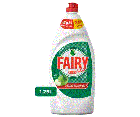 Fairy Plus Apple Dishwashing Liquid 1.25L