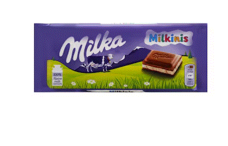 Milka Milkinis Chocolate Bar 100G
