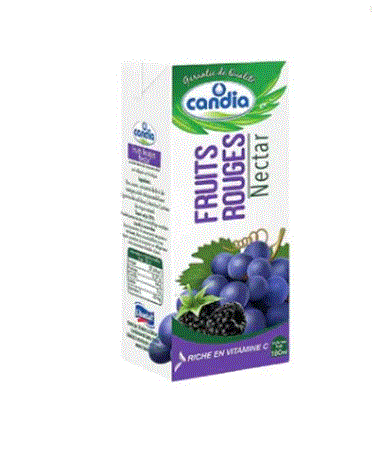 Candia Red Fruits Nectar Drink 180ML