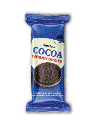 Gandour Cocoa Cream Cookies 38G