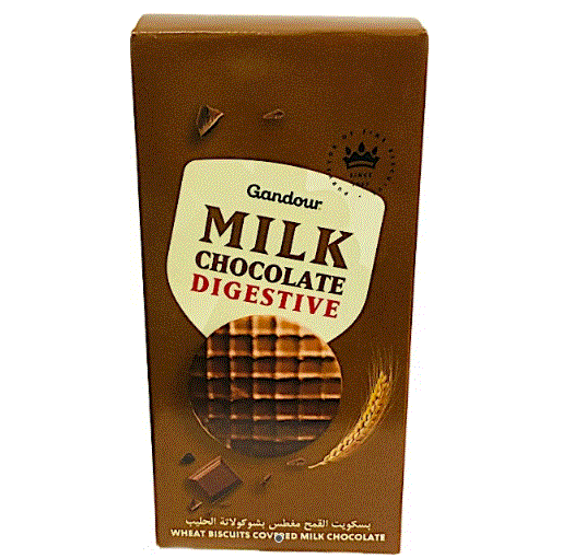 Gandour Digestive Milk Chocolate 195G