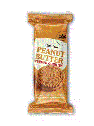 Gandour Peanut Butter Cream Cookies 38G