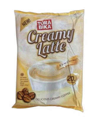 Torabika Cappuccino Creamy Latte Instant Mix Bag – 20 Sachets