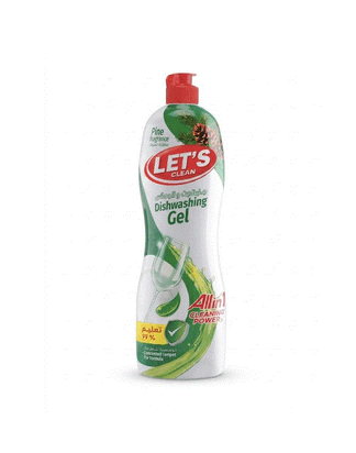 Let’s Clean Pine Dishwashing Liquid 750ML