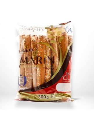 Amarin Kaak Finger Short Sesame 250G