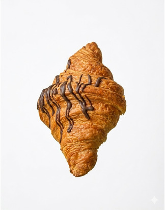 Green Lebanon Chocolate Croissant