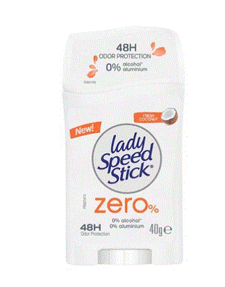 Lady Speed Stick Deodorant Fresh Coconut 40G