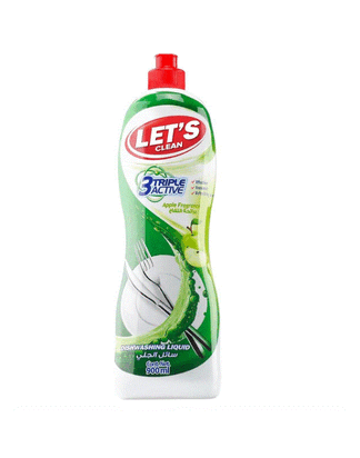 Let’s Clean Apple Dishwashing Liquid 750ML
