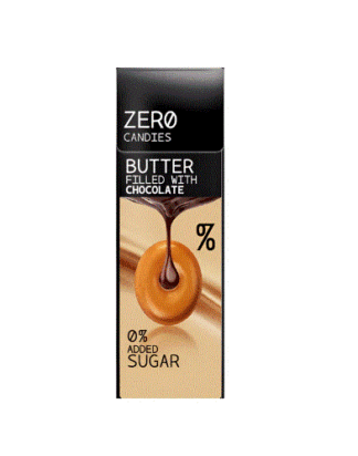 Zero Candies Butter With Chocolate Zero Sugar 32G