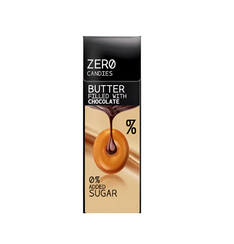 Zero Candies Butter With Chocolate Zero Sugar 32G