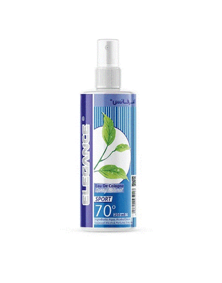 Elegance Sport Natural Eau De Cologne Spray 250ML