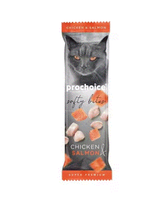 Prochoice Softy Bites Chicken Salmon 10G