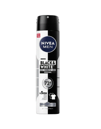 Nivea Men Black & White Spray Deodorant 150ML
